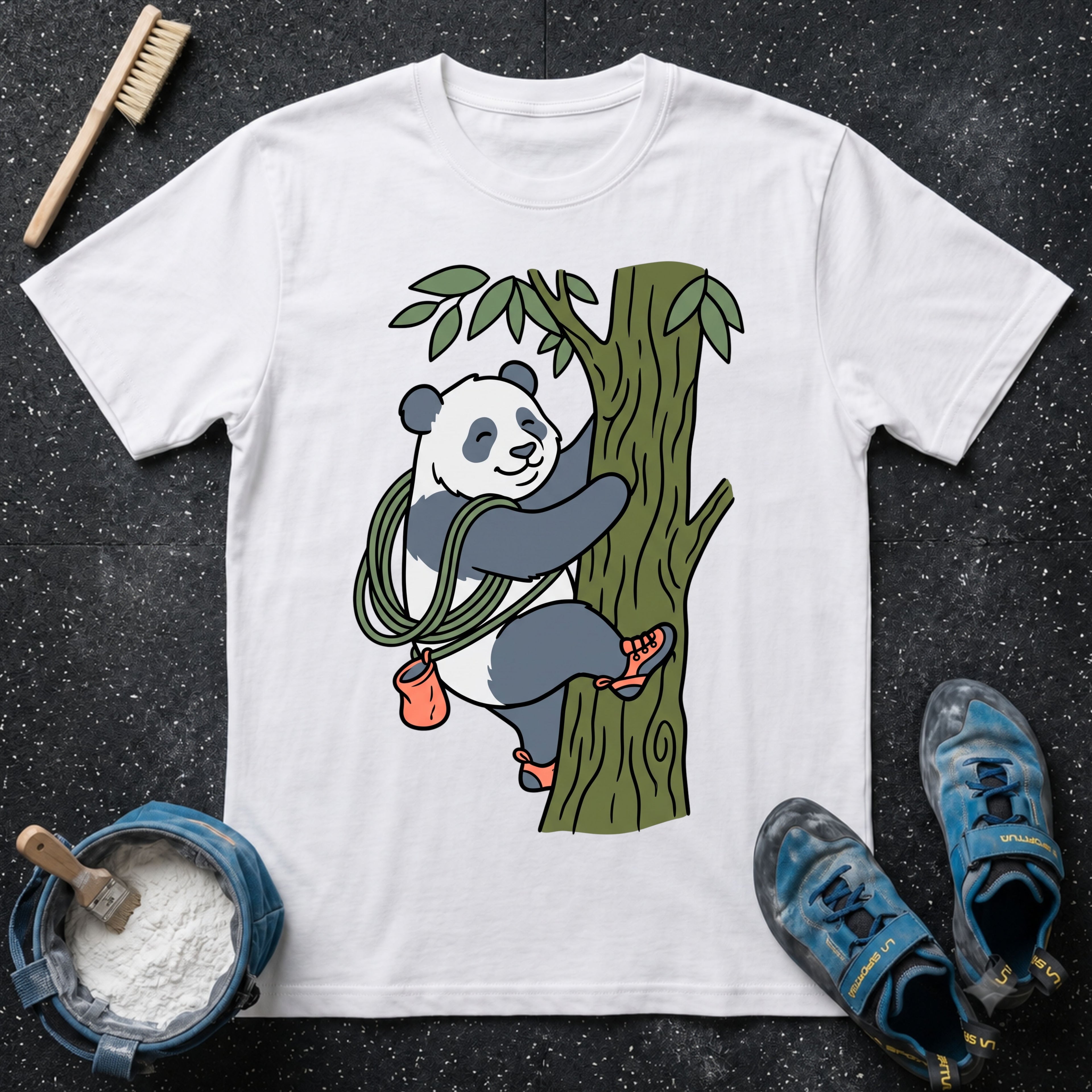 Panda Climbing T-Shirt