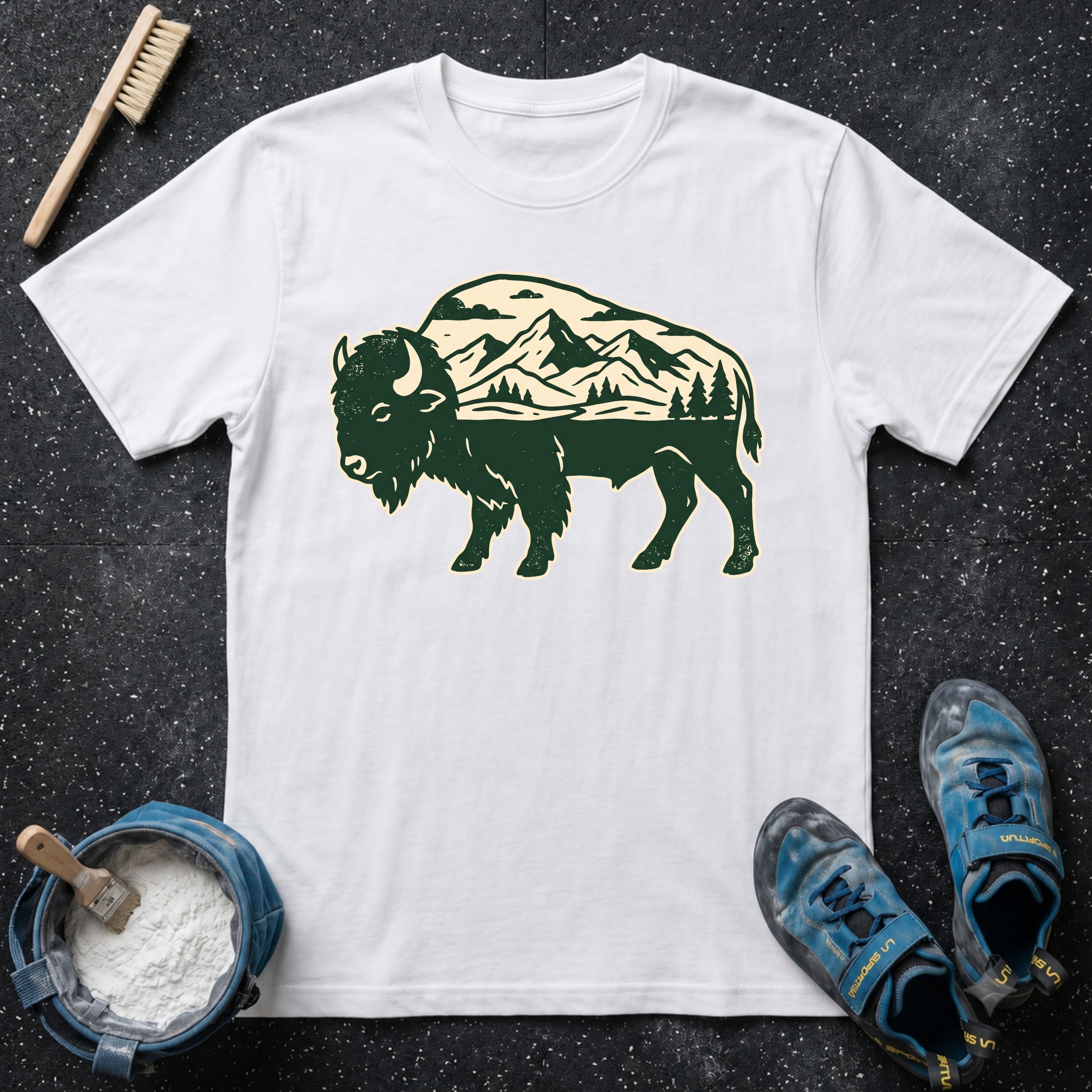 Buffalo Split Art T-Shirt