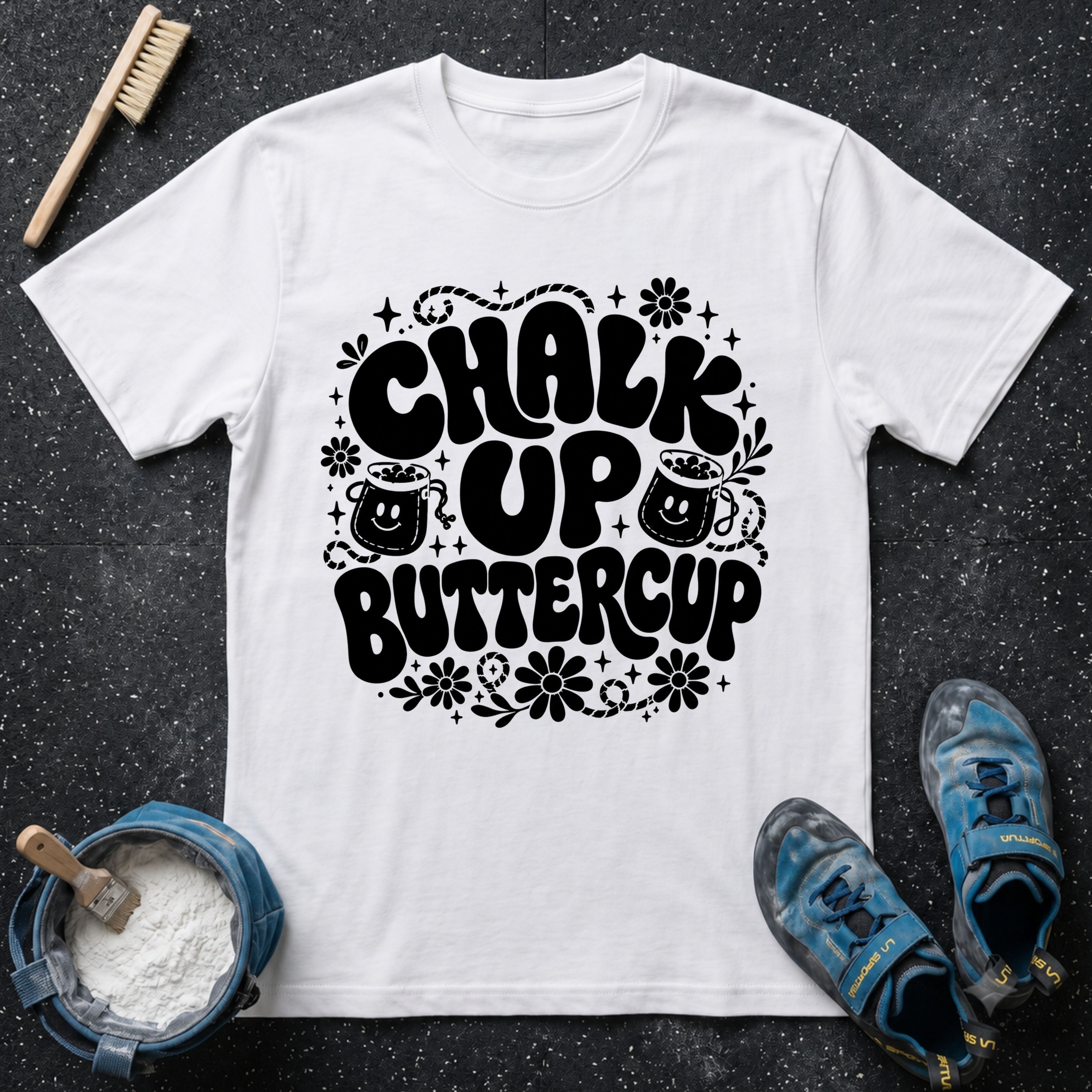 Chalk Up Buttercup Climbing T-Shirt
