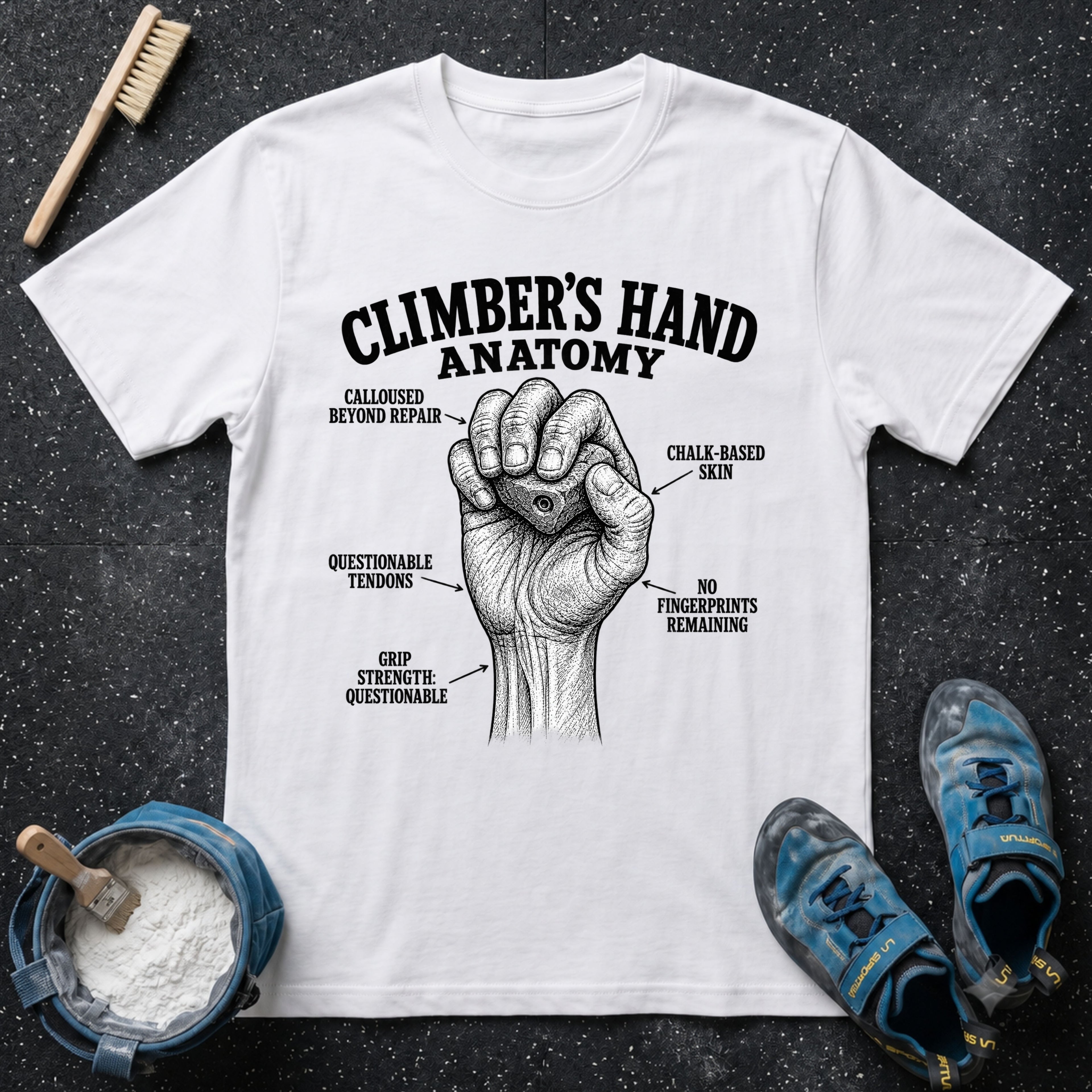 Climber's Hand T-Shirt