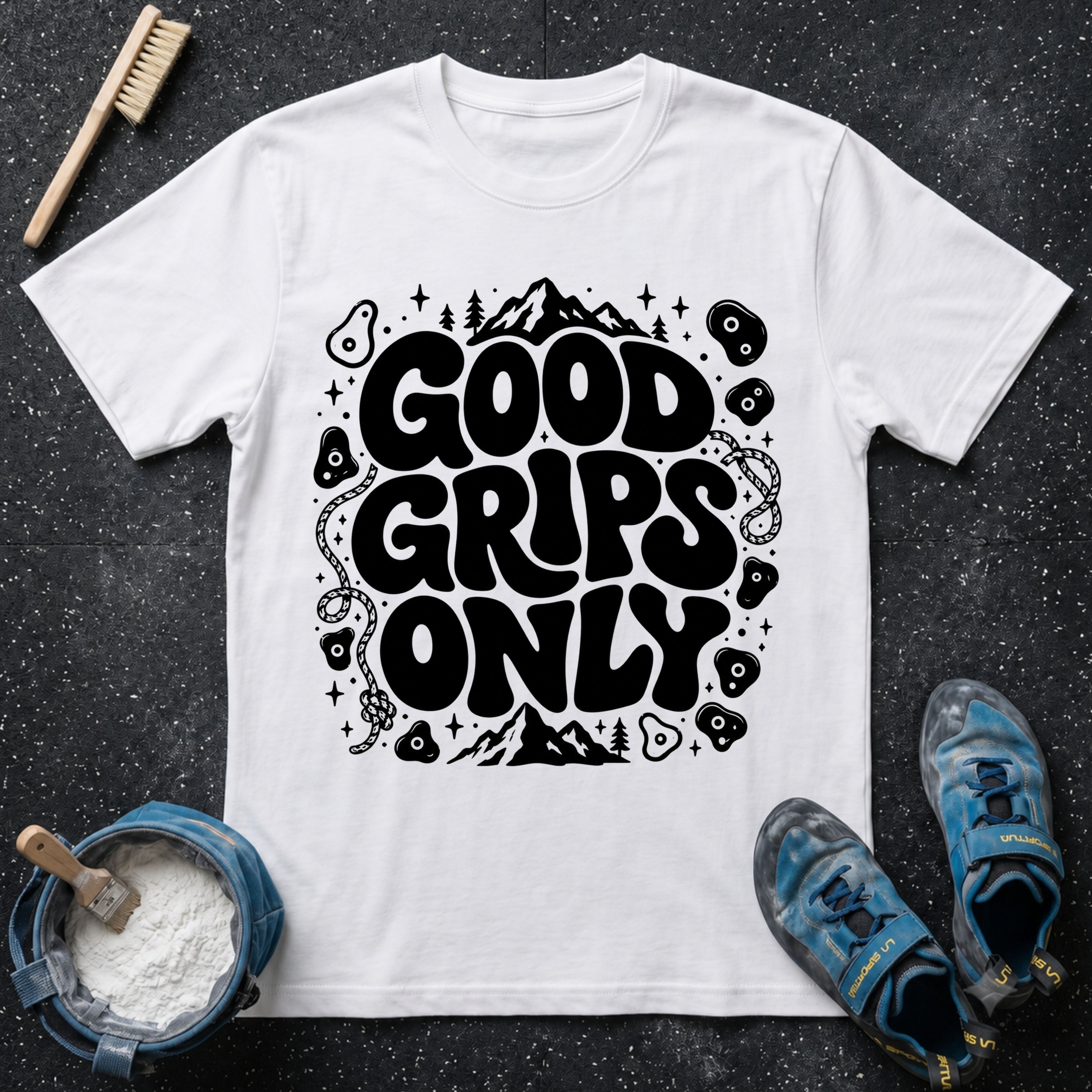 Good Grips Only Climbing T-Shirt
