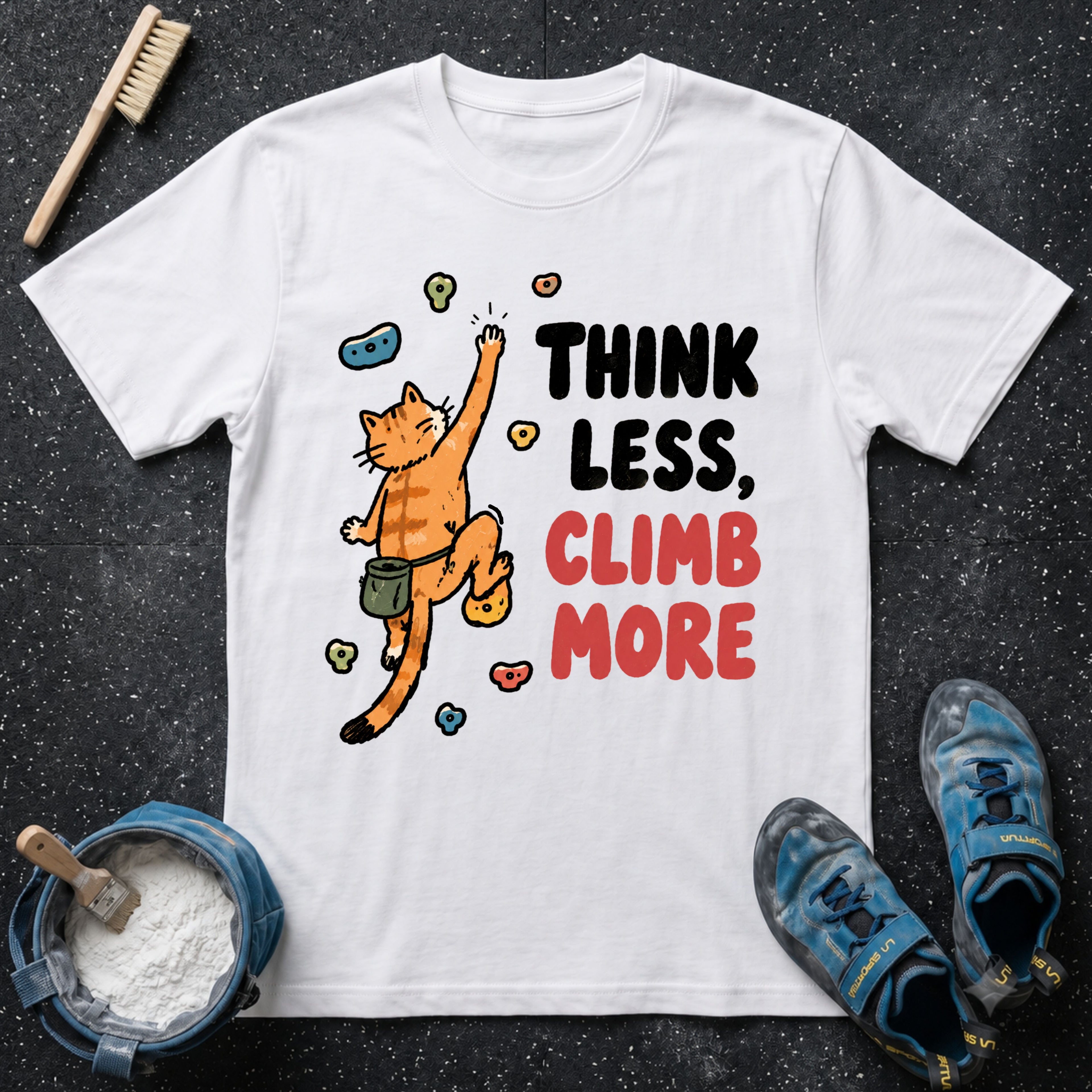 Think Less Climb More T-Shirt