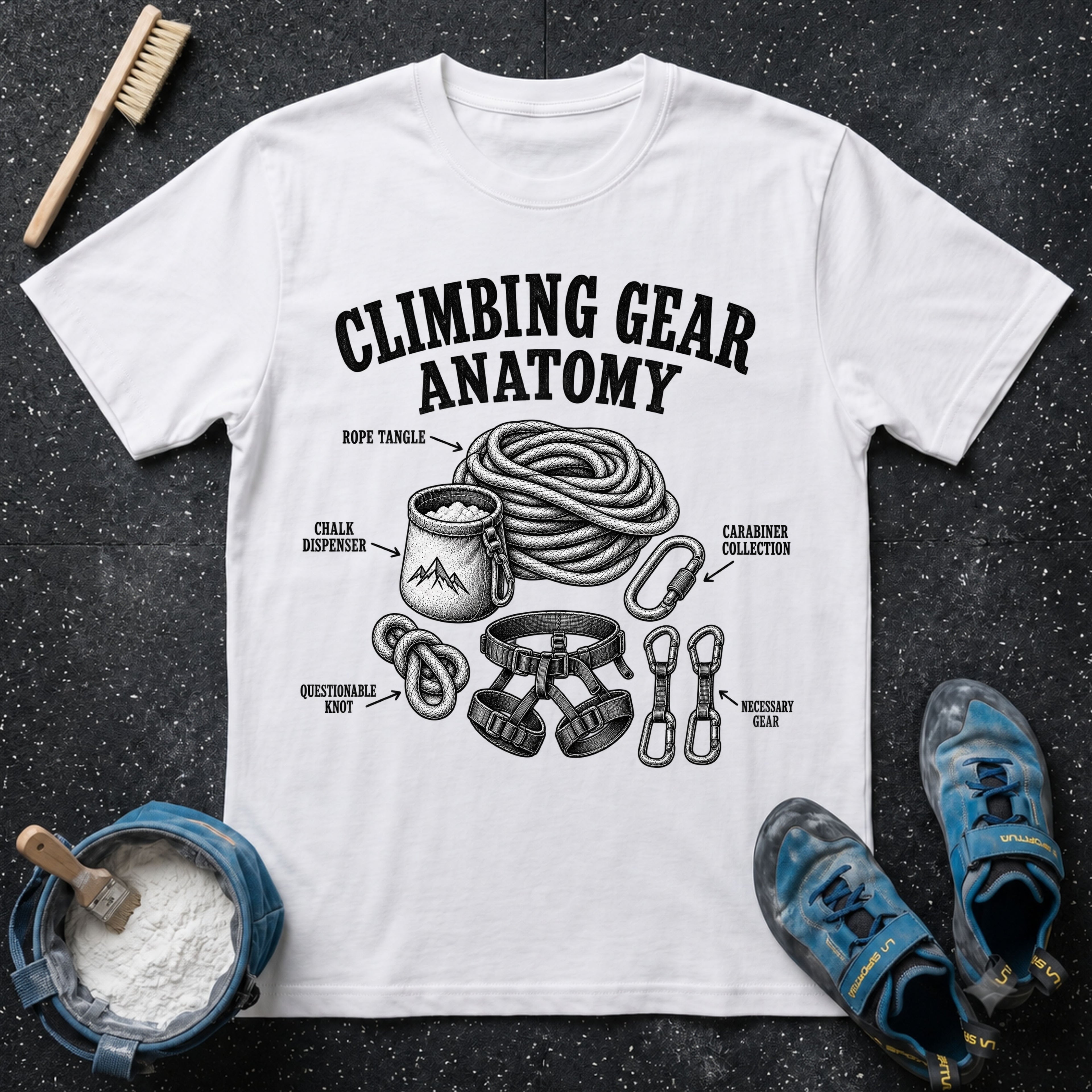 Climbing Gear T-Shirt