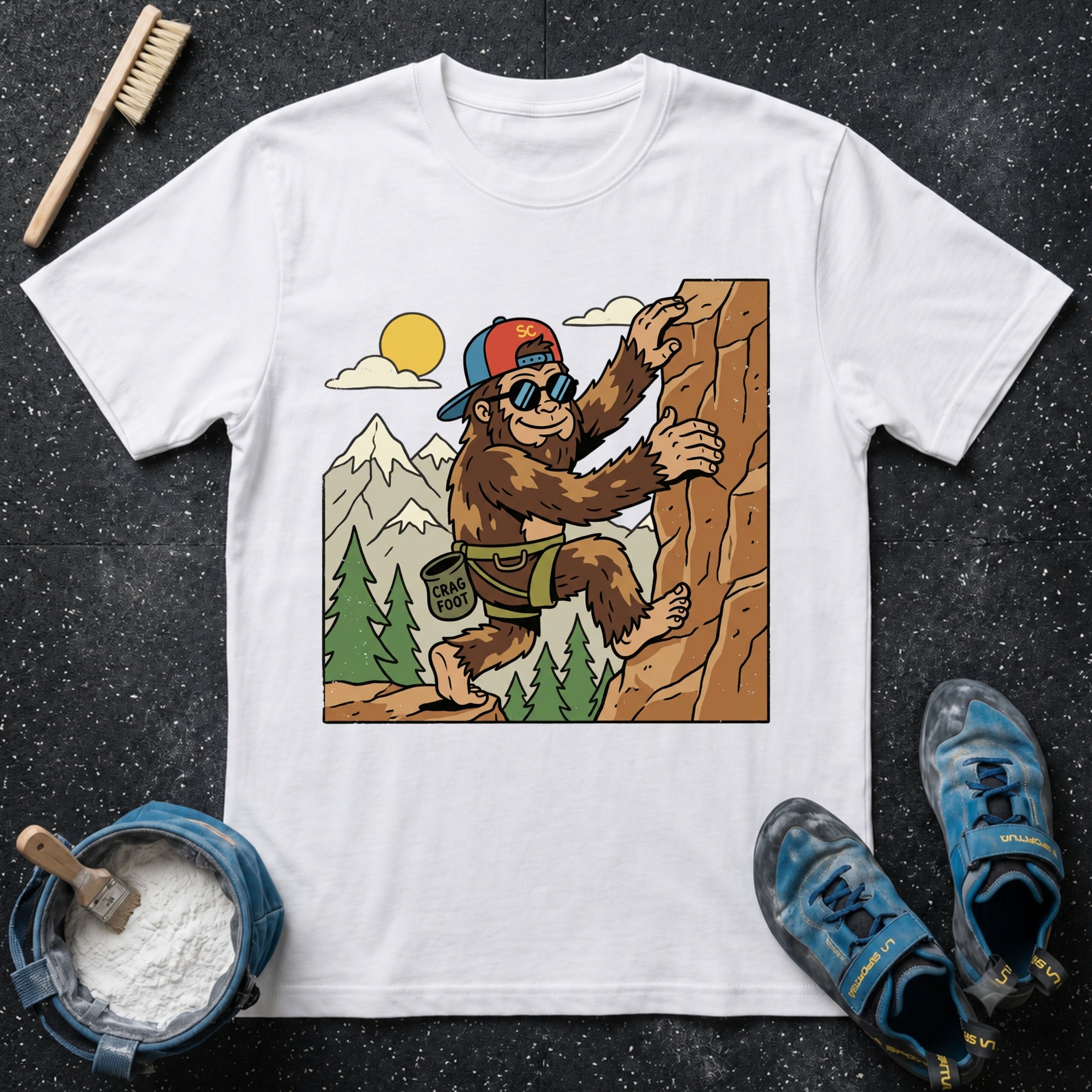 Bigfoot Cartoon T-Shirt
