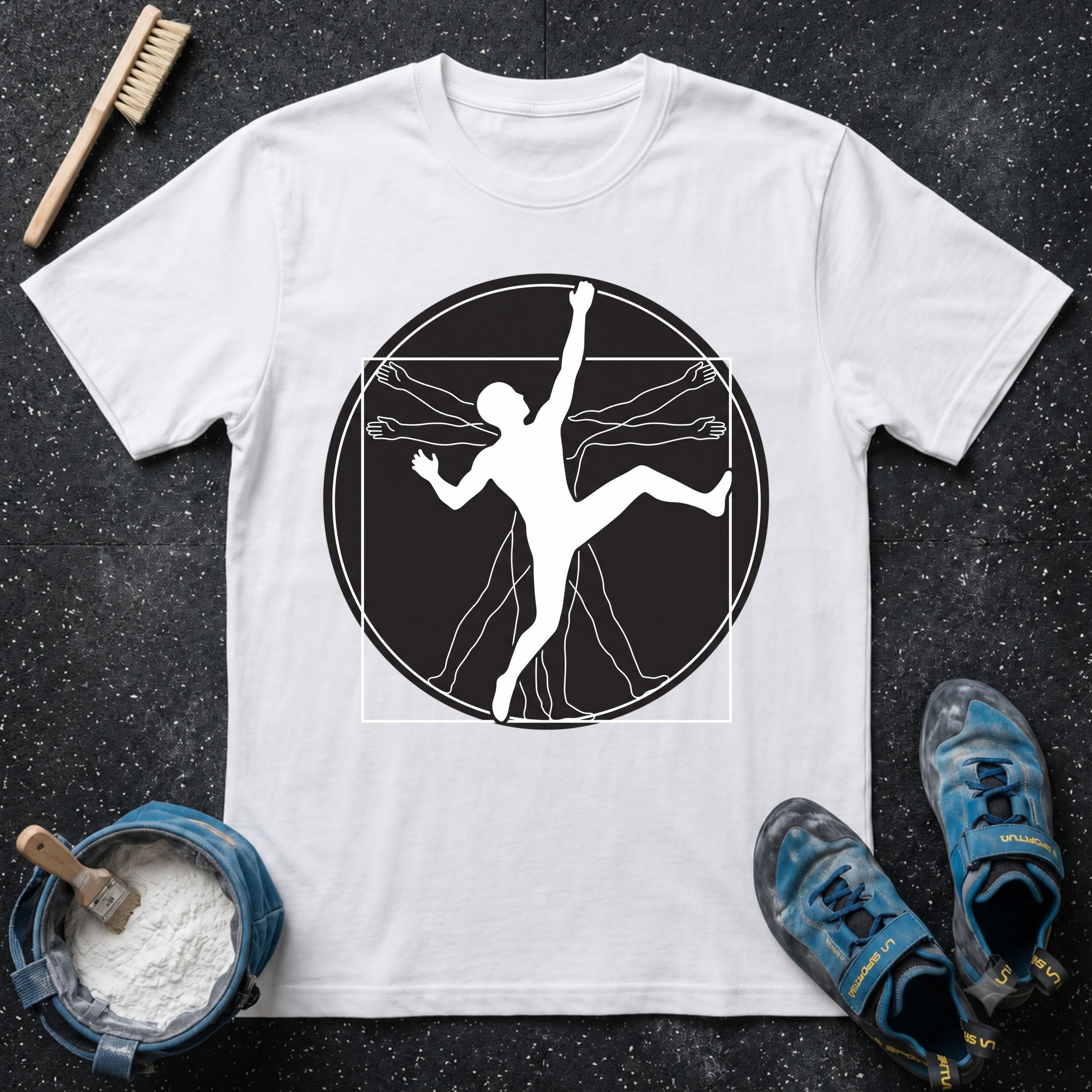 Vitruvian Climber T-Shirt