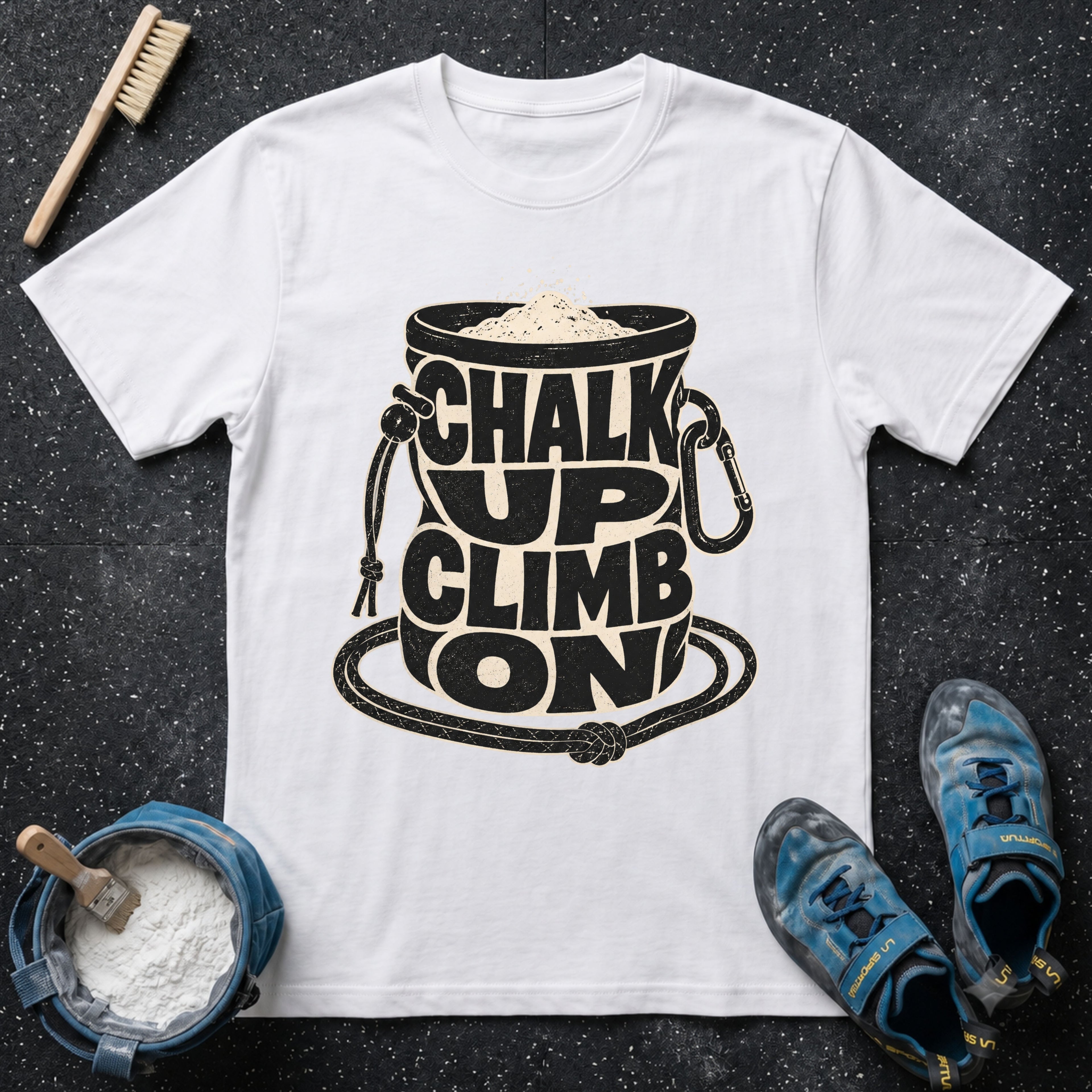 Chalk Up Climb On T-Shirt