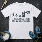 The Evolution of a Climber T-Shirt