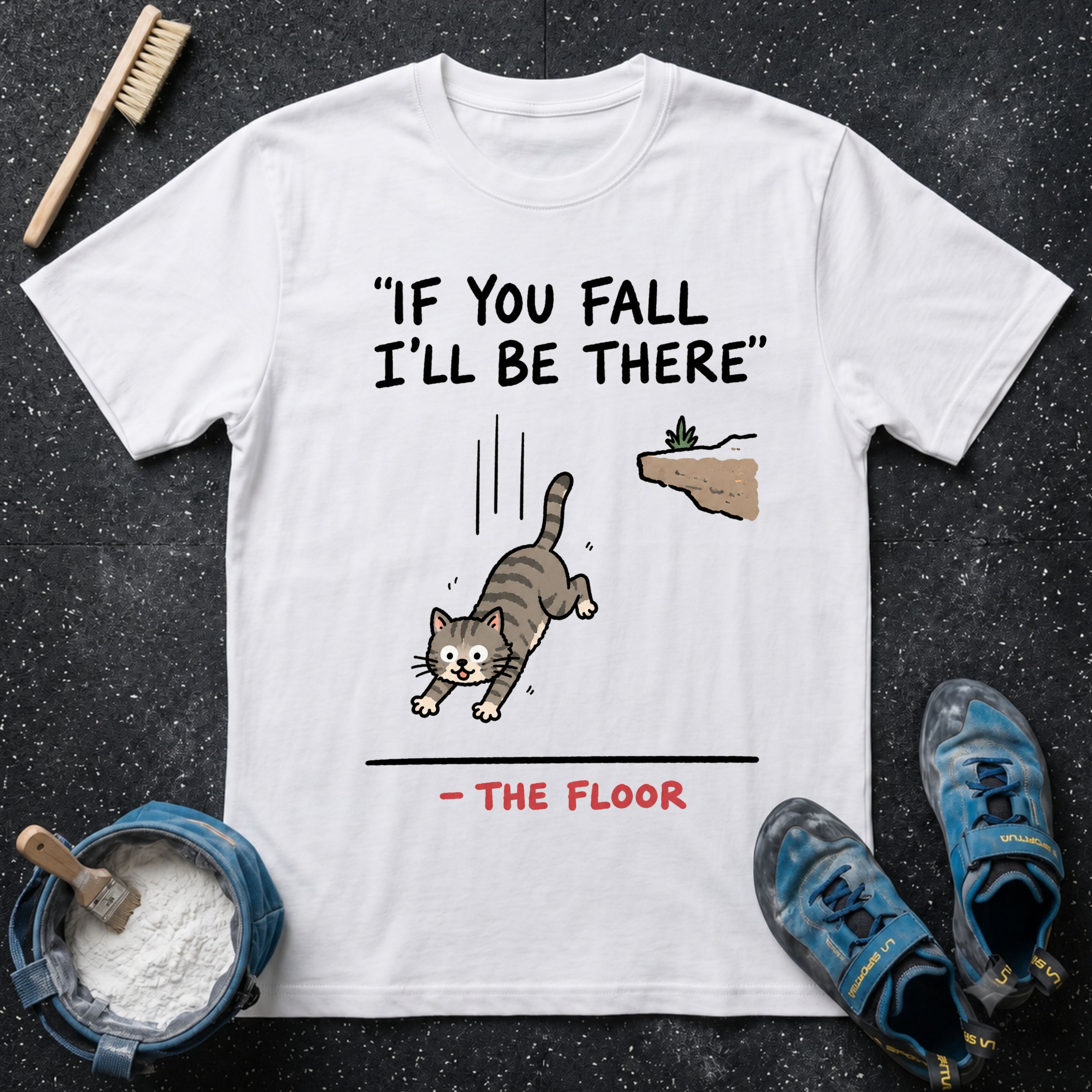 Cat Falling T-Shirt