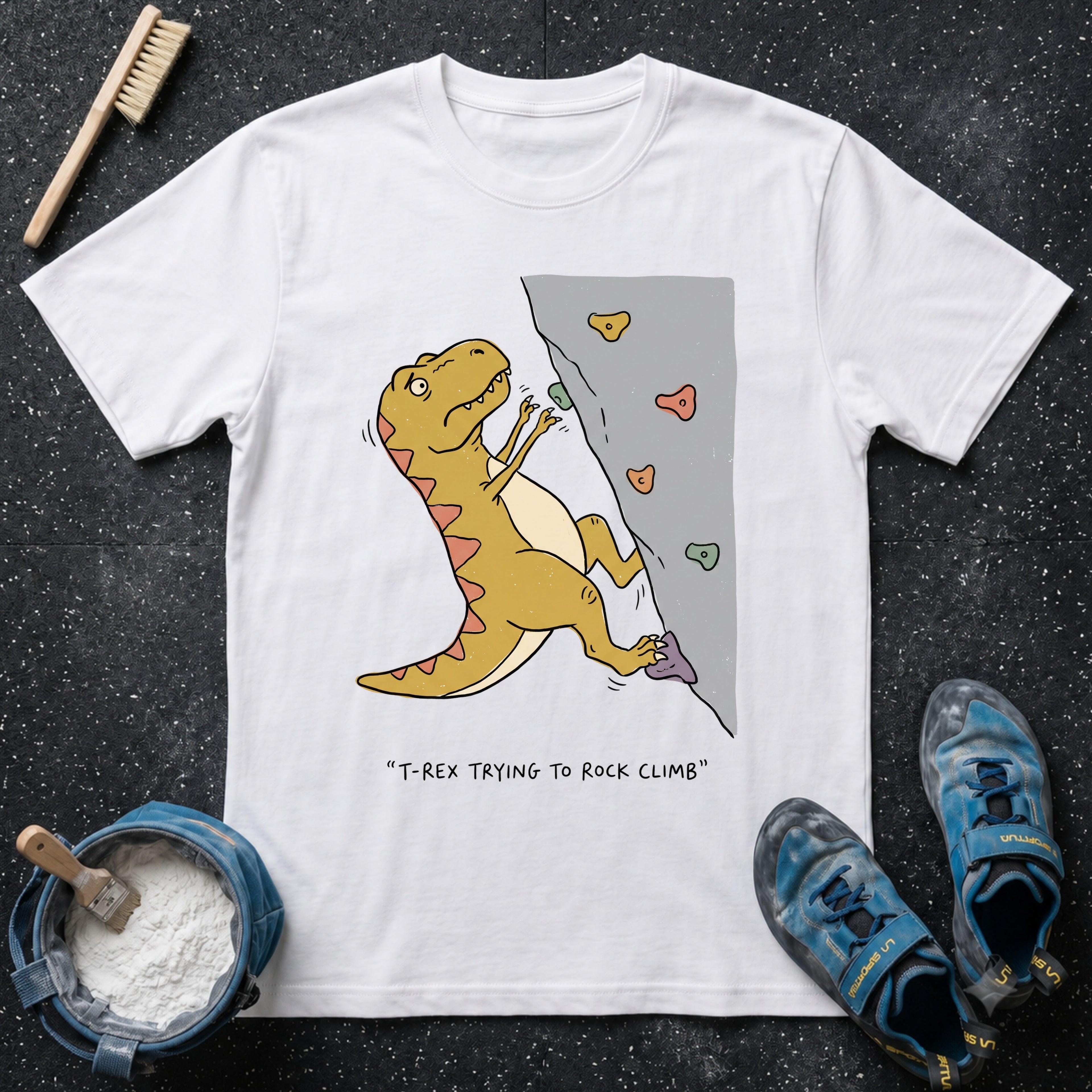 T-Rex Climbing T-Shirt