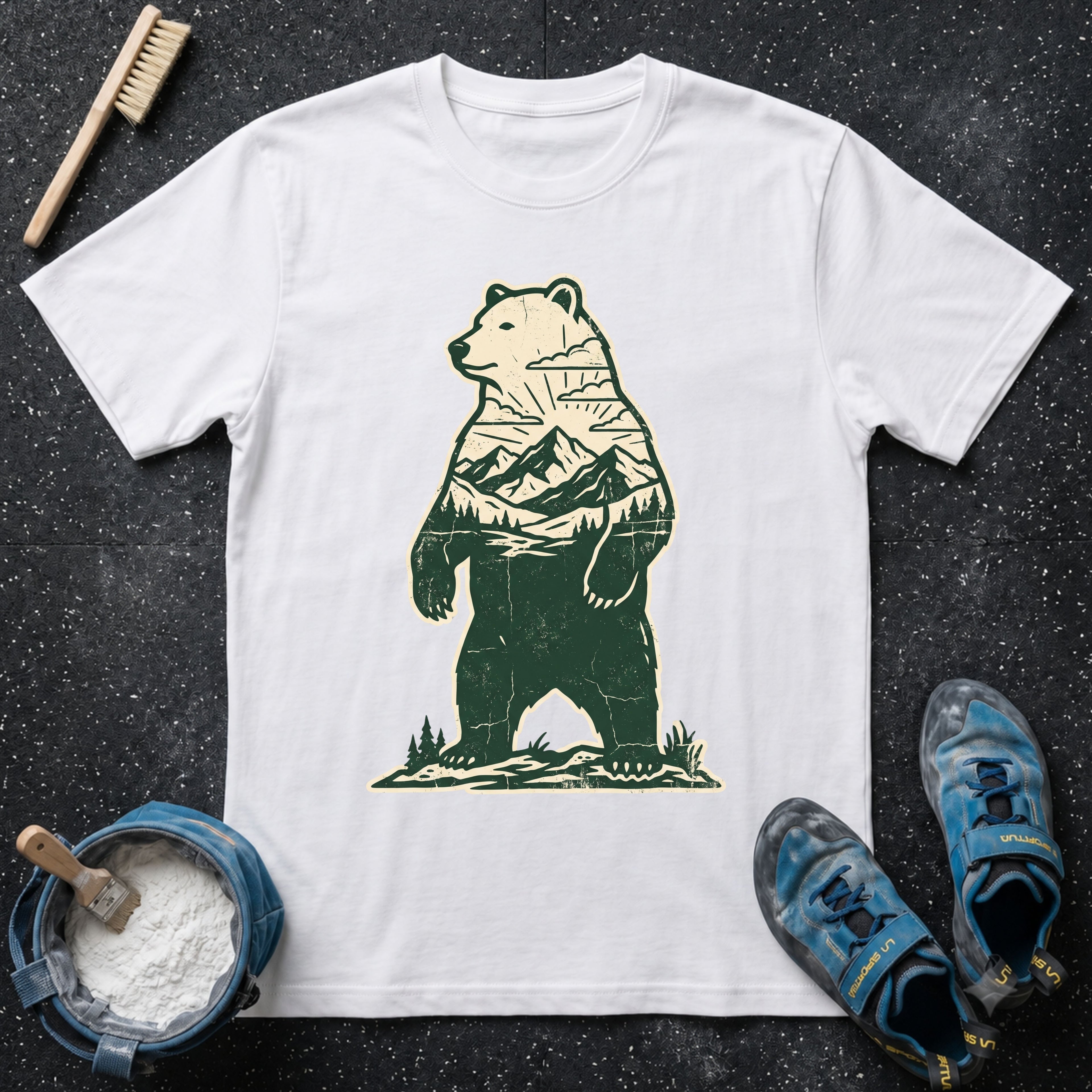 Grizzly Split Art T-Shirt